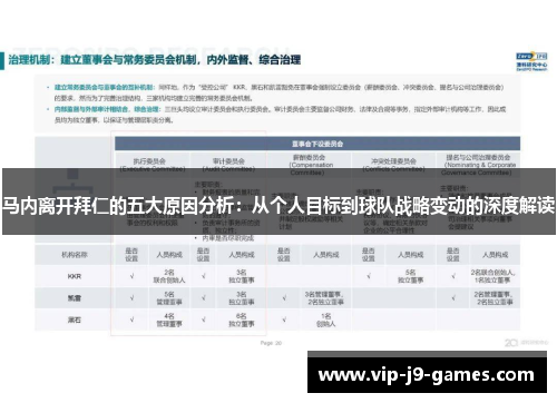 马内离开拜仁的五大原因分析:从个人目标到球队战略变动的深度解读 马内离开拜仁的五大原因分析:从个人目标到球队战略变动的深度解读